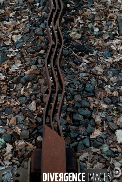 Train. La ligne abandonnée entre Ussel Clermont.