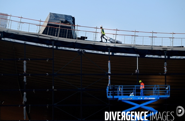 Le futur centre aquatique de Saint Denis