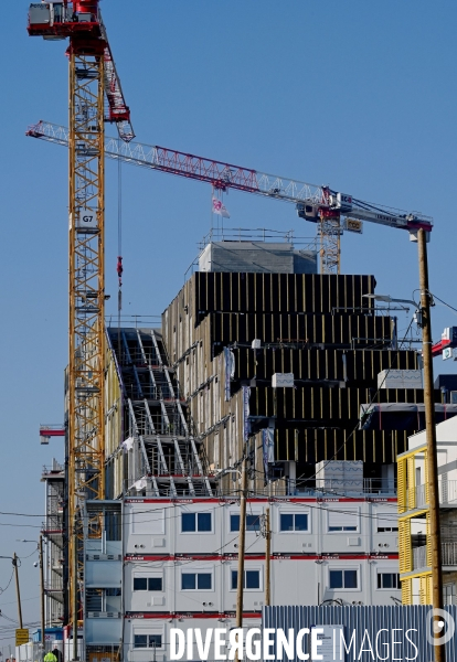 Le futur village olympique