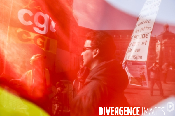 Bordeaux, 5ème manifestation contre la Réforme des Retraites