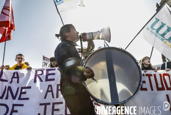 Bordeaux, 5ème manifestation contre la Réforme des Retraites