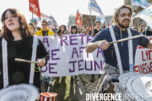 Bordeaux, 5ème manifestation contre la Réforme des Retraites