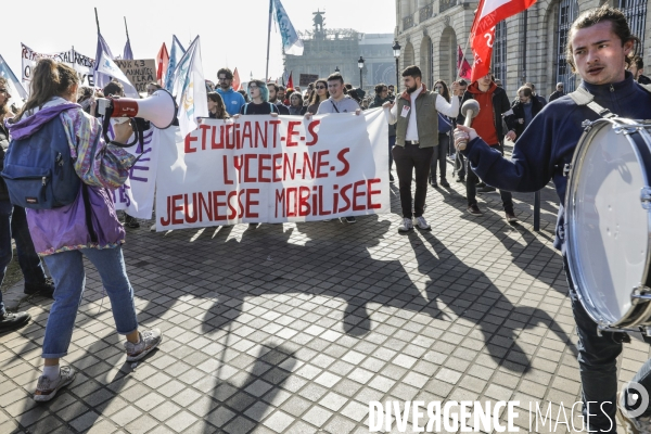 Bordeaux, 5ème manifestation contre la Réforme des Retraites
