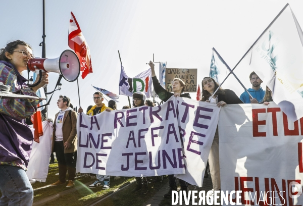 Bordeaux, 5ème manifestation contre la Réforme des Retraites