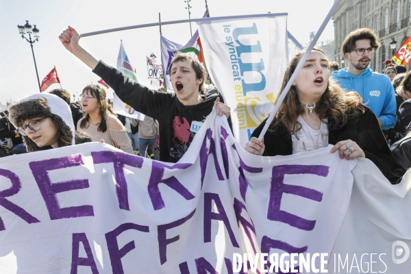 Bordeaux, 5ème manifestation contre la Réforme des Retraites