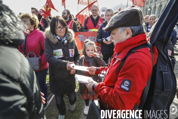 Bordeaux, 5ème manifestation contre la Réforme des Retraites