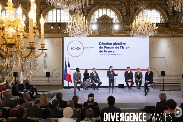 Réunion pleinière du FORIF à l Elysée.