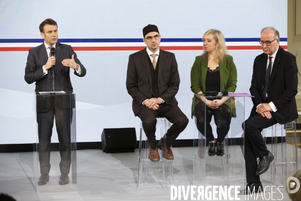 Réunion pleinière du FORIF à l Elysée.