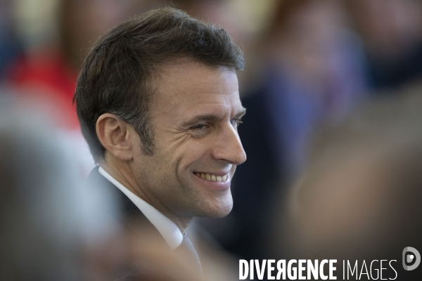 Portraits d Emmanuel MACRON