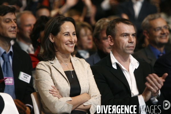 Meeting de segolene royal a paris