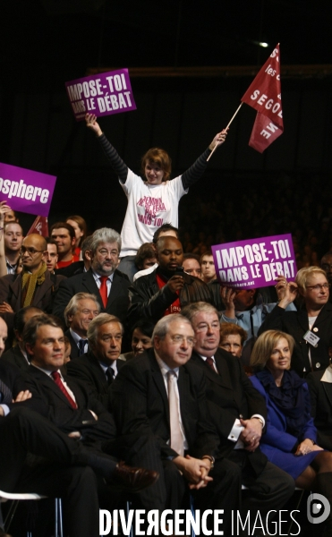 Meeting de segolene royal a paris