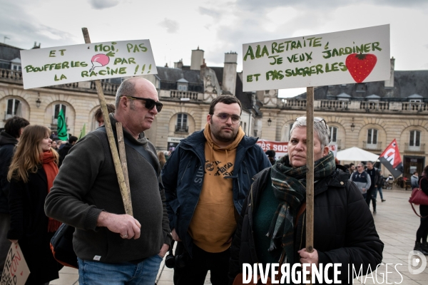Manifestation retraite Dijon