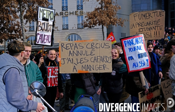 CInquième manifestation nationale contre la réforme des retraites