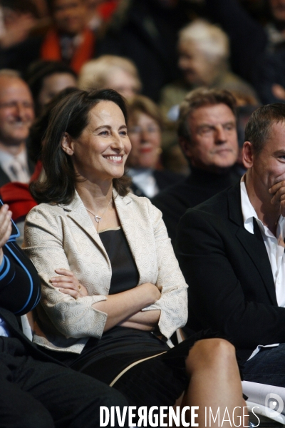 Meeting de segolene royal a paris