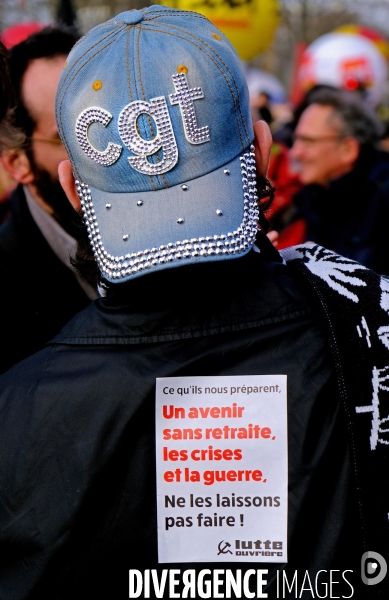 CInquième manifestation nationale contre la réforme des retraites