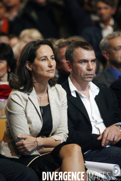 Meeting de segolene royal a paris