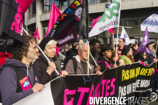 Manifestation du 16 fevrier 2023 contre la reforme des retraites