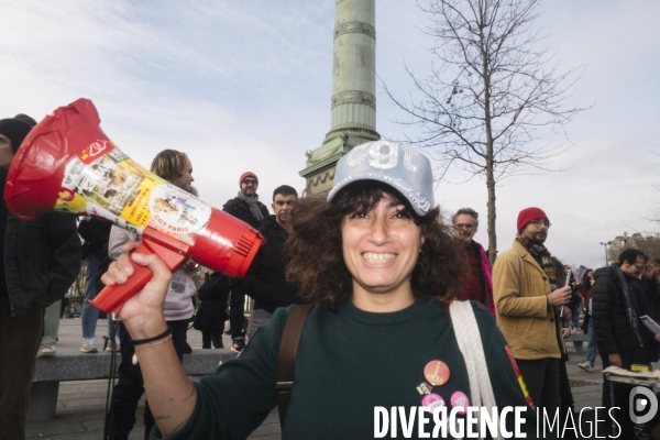 Manifestation du 16 fevrier 2023 contre la reforme des retraites