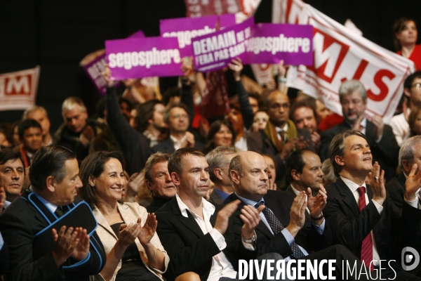 Meeting de segolene royal a paris