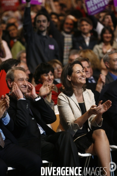 Meeting de segolene royal a paris