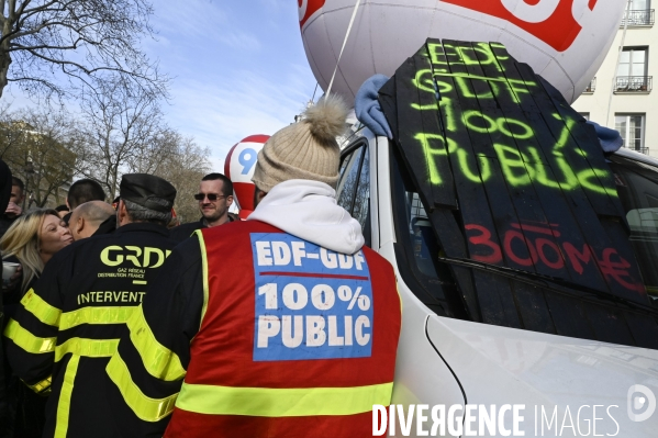 LA MANIFESTATION CONTRE LA REFORME DES RETRAITES, PARIS le 16/02/2023, 5e journée de mobilisation