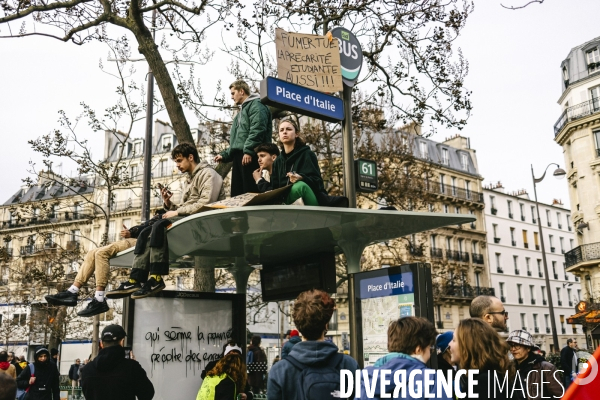 Manifestation contre la réforme des retraites 16022023