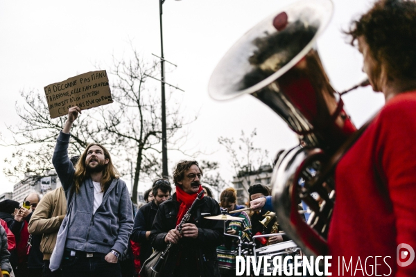 Manifestation contre la réforme des retraites 16022023