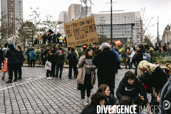 Manifestation contre la réforme des retraites 16022023