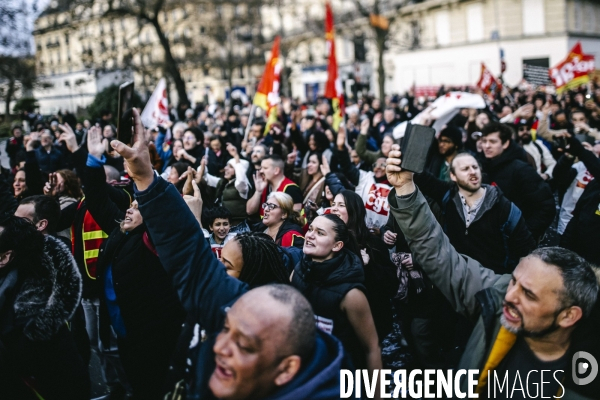 Manifestation contre la réforme des retraites 16022023