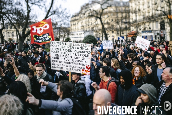 Manifestation contre la réforme des retraites 16022023