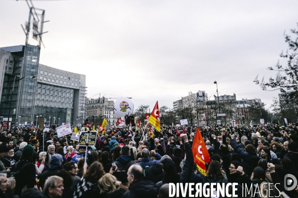 Manifestation contre la réforme des retraites 16022023