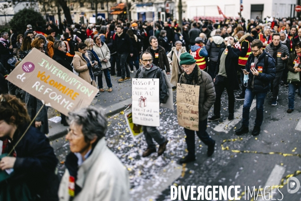 Manifestation contre la réforme des retraites 16022023