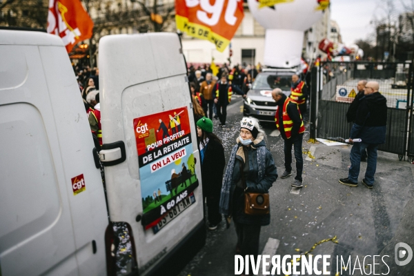 Manifestation contre la réforme des retraites 16022023