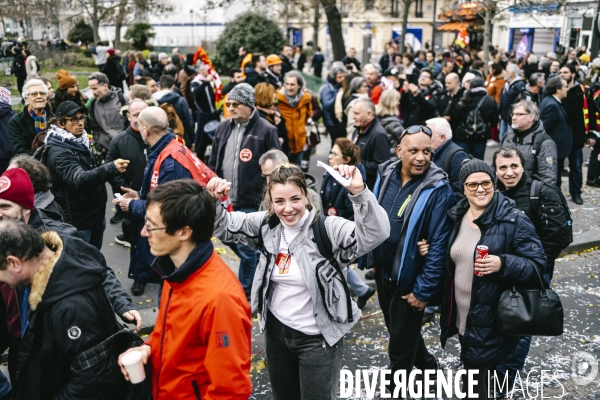 Manifestation contre la réforme des retraites 16022023