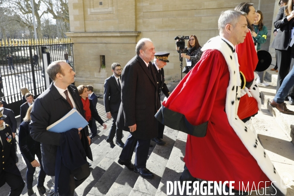 éric Dupond-Moretti à l école Nationale de la Magistrature de Bordeaux