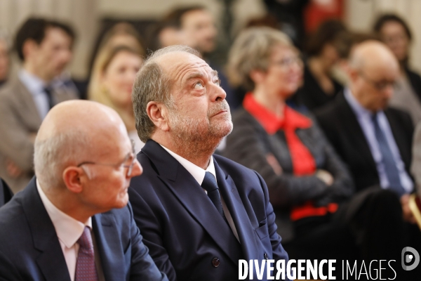 éric Dupond-Moretti à l école Nationale de la Magistrature de Bordeaux