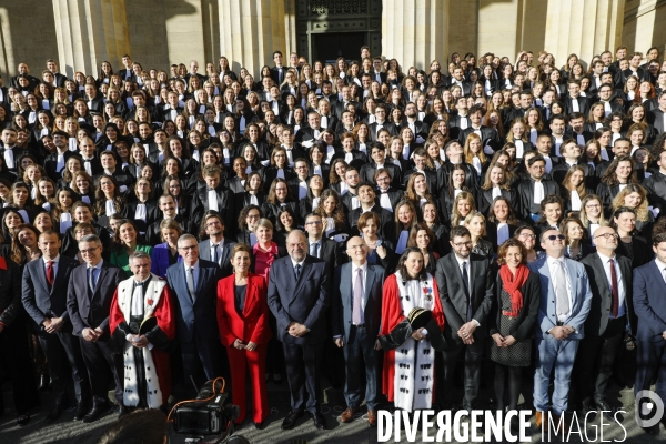 éric Dupond-Moretti à l école Nationale de la Magistrature de Bordeaux