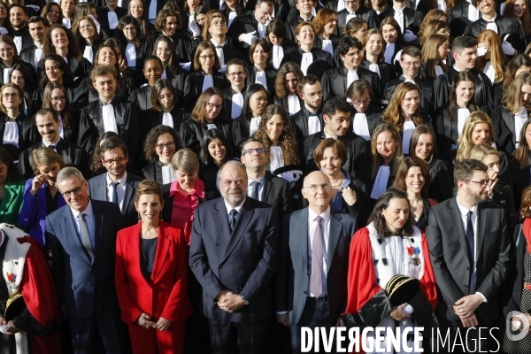 éric Dupond-Moretti à l école Nationale de la Magistrature de Bordeaux