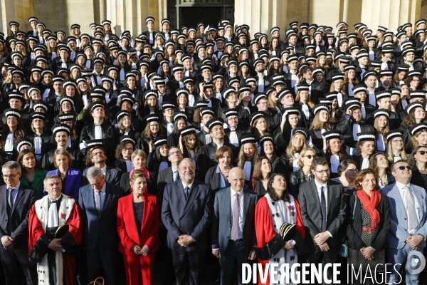 éric Dupond-Moretti à l école Nationale de la Magistrature de Bordeaux