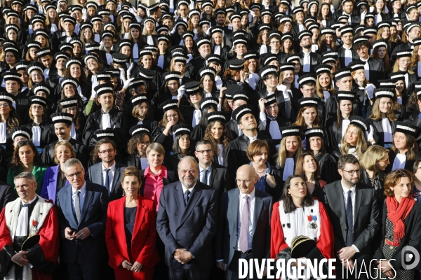 éric Dupond-Moretti à l école Nationale de la Magistrature de Bordeaux