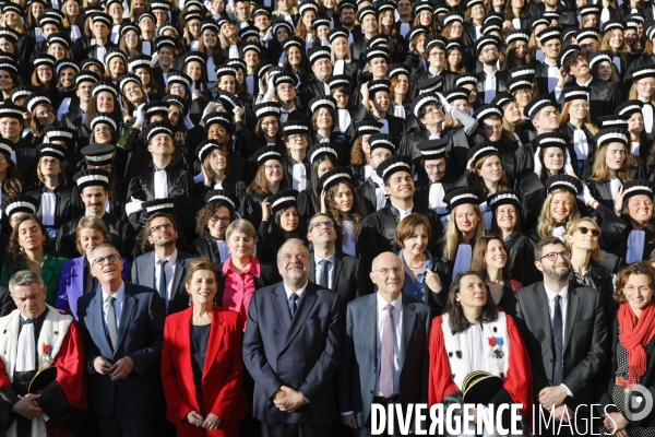 éric Dupond-Moretti à l école Nationale de la Magistrature de Bordeaux