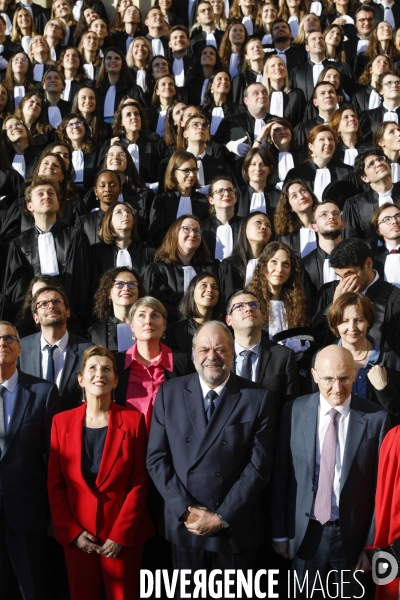 éric Dupond-Moretti à l école Nationale de la Magistrature de Bordeaux