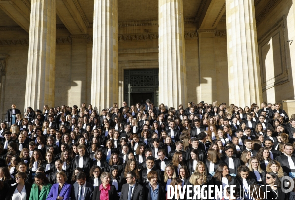 éric Dupond-Moretti à l école Nationale de la Magistrature de Bordeaux