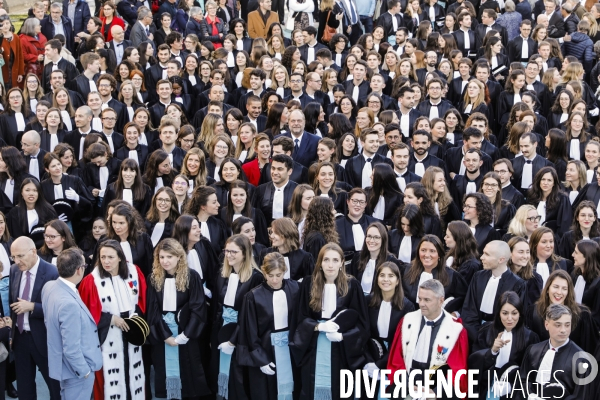 éric Dupond-Moretti à l école Nationale de la Magistrature de Bordeaux