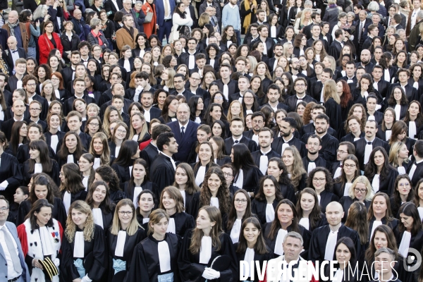 éric Dupond-Moretti à l école Nationale de la Magistrature de Bordeaux