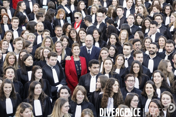 éric Dupond-Moretti à l école Nationale de la Magistrature de Bordeaux