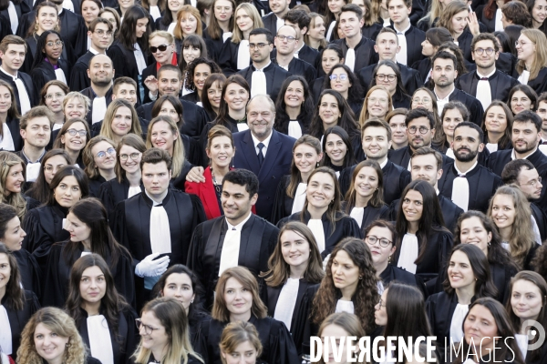 éric Dupond-Moretti à l école Nationale de la Magistrature de Bordeaux