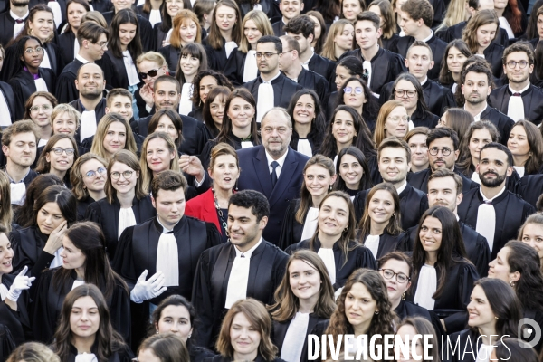 éric Dupond-Moretti à l école Nationale de la Magistrature de Bordeaux