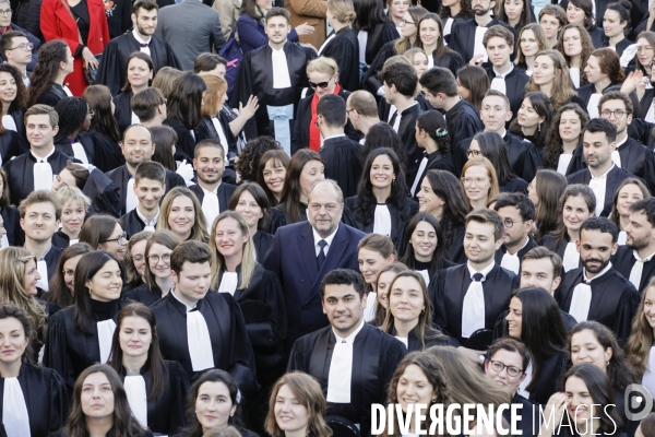 éric Dupond-Moretti à l école Nationale de la Magistrature de Bordeaux