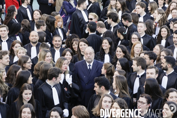 éric Dupond-Moretti à l école Nationale de la Magistrature de Bordeaux